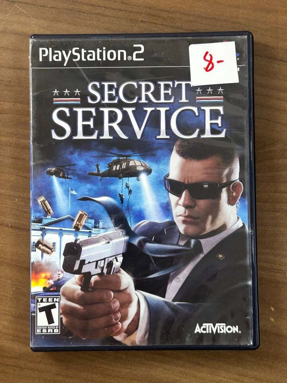 Secret Service Sony PlayStation 2 PS2 2008 Complete w/ Manual Activision